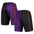 Phoenix Suns  Hardwood Classics 2001 Split Swingman Shorts - Black/Purple