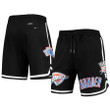 Oklahoma City Thunder Pro Standard Chenille Shorts - Black