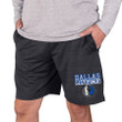 Dallas Mavericks Concepts Sport Bullseye Knit Jam Shorts - Charcoal