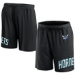 Charlotte Hornets s Branded Free Throw Mesh Shorts - Black