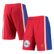 Philadelphia 76ers  1996-97 Hardwood Classics Swingman Shorts - Red