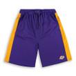 Los Angeles Lakers s Branded Big & Tall Performance Shorts - Purple/Gold