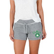Boston Celtics Concepts Sport Women's Mainstream Terry Shorts - Gray