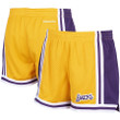 Los Angeles Lakers  Women's Jump Shot Shorts - Gold