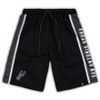 San Antonio Spurs s Branded Big & Tall Referee Iconic Mesh Shorts - Black