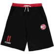 Trae Young Atlanta Hawks Big & Tall French Terry Name & Number Shorts - Black