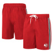 Atlanta Hawks G-III Sports by Carl Banks Sand Beach Volley Swim Shorts - Red