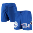 Philadelphia 76ers Pro Standard Mesh Capsule Shorts - Royal