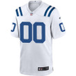 Youth's White Indianapolis Colts Custom Game Jersey