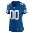 Women's Royal Indianapolis Colts Alternate Custom Jersey