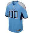 Men's Tennessee Titans Light Blue Alternate Custom Game Jersey