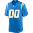 Youth's Los Angeles Chargers Custom Game Jersey - Powder Blue