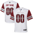 Youth's Washington Commanders Road Game Custom Player Jersey - White