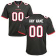 Youth's Tampa Bay Buccaneers Alternate Custom Game Jersey - Pewter