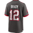 Youth's Tom Brady Tampa Bay Buccaneers Vapor Limited Jersey - Pewter