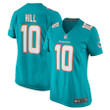 Women's Tyreek Hill Miami Dolphins Home Game Jersey - Aqua