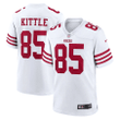 Youth's George Kittle San Francisco 49ers Player Game Jersey - White