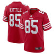 Youth's George Kittle San Francisco 49ers Player Game Jersey - Scarlet