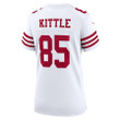 Women's George Kittle San Francisco 49ers Player Game Jersey - White