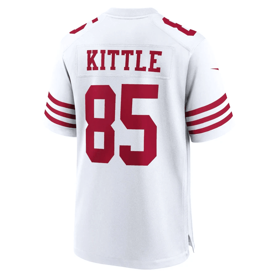 Men's George Kittle San Francisco 49ers Player Game Jersey - White
