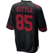 Men's George Kittle San Francisco 49ers Player Game Jersey - Black