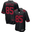 Youth's George Kittle San Francisco 49ers Player Game Jersey - Black