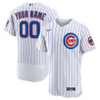 Youth Chicago Cubs Custom #00 Alternate White Jersey, MLB Jersey