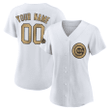 Women's Chicago Cubs Custom #00 2022 All Star Jersey White, MLB Jersey