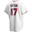Youth's Los Angeles Angels Shohei Ohtani White Home Replica Player Name Jersey