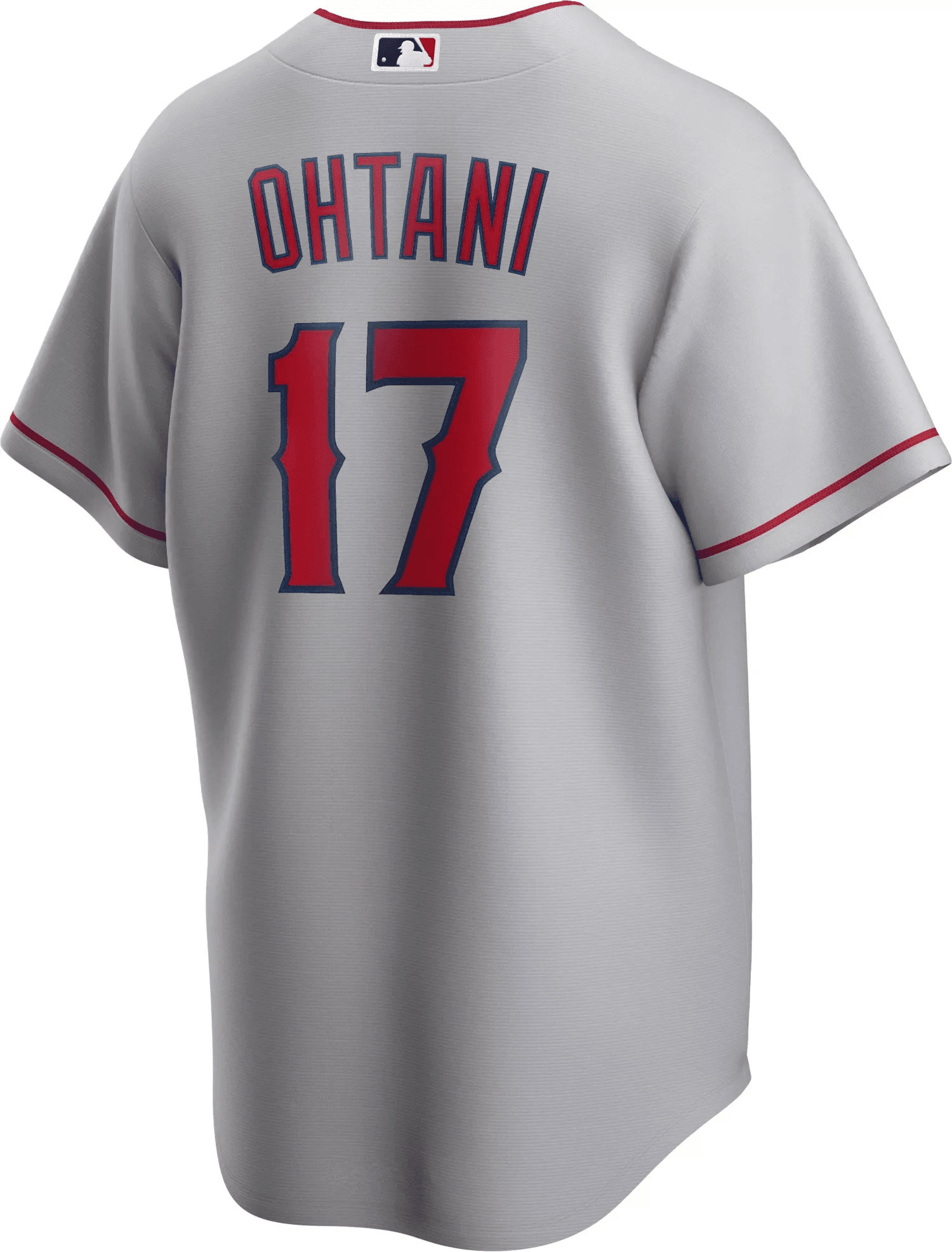 Men's Los Angeles Angels Shohei Ohtani Grey Road Replica Player Name Jersey