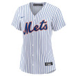 Women's New York Mets Francisco Lindor White Home Replica Player Jersey