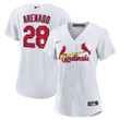 Women's Nolan Arenado St. Louis Cardinals Home Official Replica Player Jersey - White