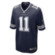 Youth's Micah Parsons Dallas Cowboys 2021 NFL Draft First Round Pick Game Jersey - Navy