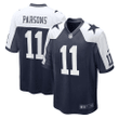 Men's Micah Parsons Dallas Cowboys Alternate Game Jersey - Navy