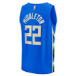 Women's Khris Middleton Milwaukee Bucks 2022/23 Fastbreak Jersey - City Edition - Royal