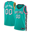 Custom #00 San Antonio Spurs City Edition Swingman Jersey 2022-23 - Women's