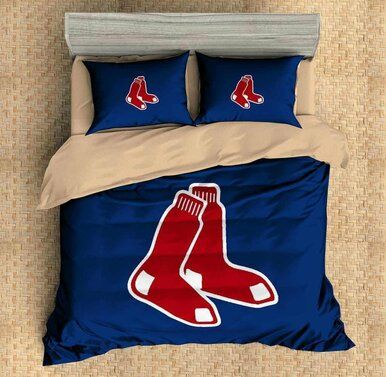 3D Boston Red Sox 3Pcs Duvet Cover Set , Comforter Set