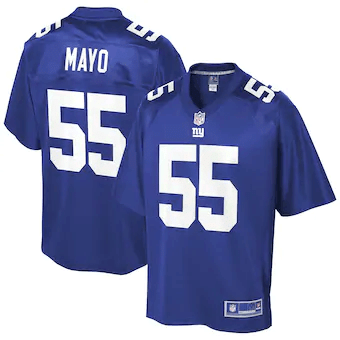 David Mayo New York Giants NFL Pro Line Player- Royal Jersey