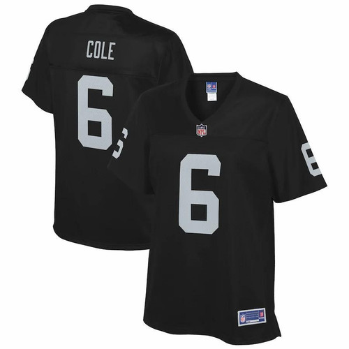 AJ Cole Las Vegas Raiders NFL Pro Line Women's Team Player- Black Jersey