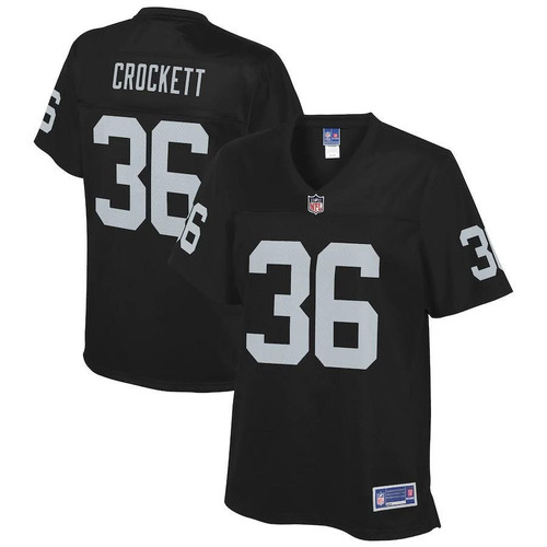 Damarea Crockett Las Vegas Raiders NFL Pro Line Women's Player- Black Jersey