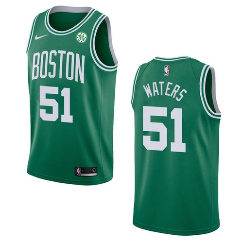 Men's Boston Celtics #51 Tremont Waters Icon Swingman Jersey - Green , Basketball Jersey