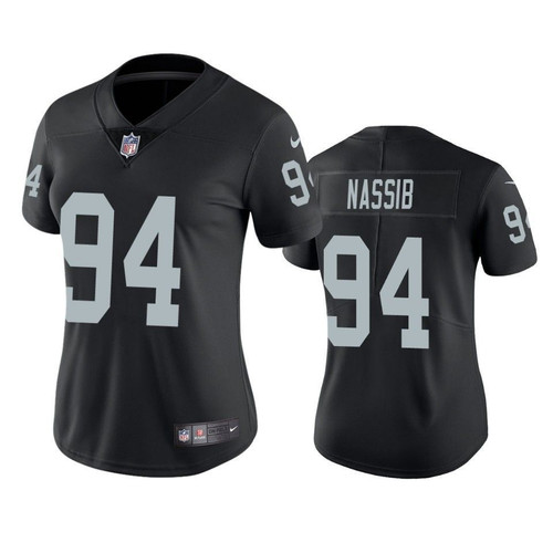 Carl Nassib Las Vegas Raiders Black Vapor Limited Jersey