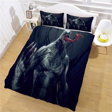 Movie Venom Theme Household Items Digital Printing Bedding Various Sizes , Comforter Set