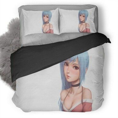 Cute Fantasy Girl Bedding Set , Comforter Set