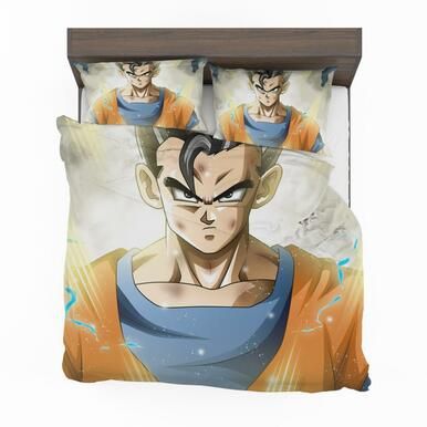 Ultimate Gohan Mystic Gohan Dragon Ball Super Bedding Set , Comforter Set