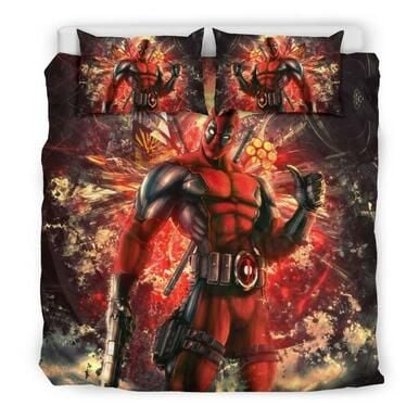 Deadpool (2 Styles) Bedding Set (Duvet Cover  Pillowcases) , Comforter Set
