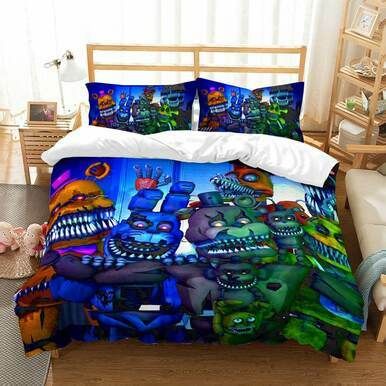 3D Customize The Five Nights At Freddy&Amp;#039;S Bedding Set Duvet Cover Set Bedroom Set Bedlinen Exr3764 , Comforter Set