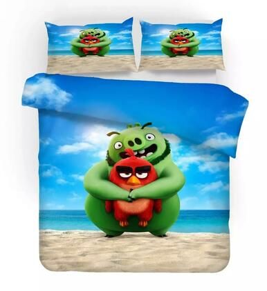 Angry Birds #6 Duvet Cover Quilt Cover Pillowcase Bedding Set Bed Linen Home Decor , Comforter Set