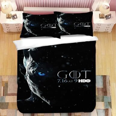 Game Of Thrones Night King #2 Duvet Cover Quilt Cover Pillowcase Bedding Set Bed Linen Home Decor , Comforter Set