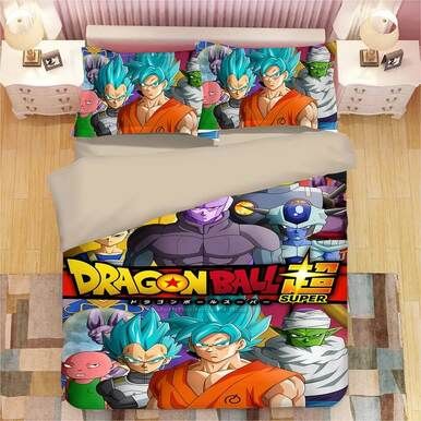 Dragon Ball Z Son Goku #2 Duvet Cover Quilt Cover Pillowcase Bedding Set , Comforter Set